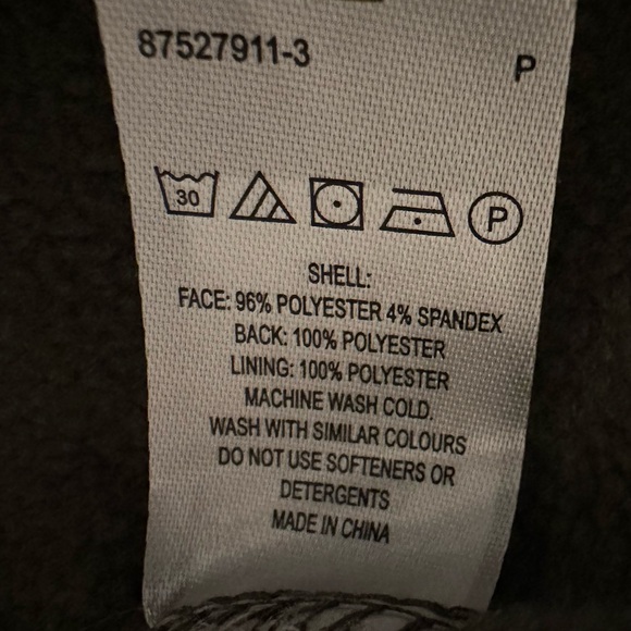 French Connection women Olive Raincoat with Hood. Size Large. NWT. - Picture 9 of 14